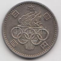 Japán 1964. 100Y Ag "XVIII. Nyári Olimpia" T:2
Japan 1964. 100 Yen Ag "Olympic Games&...