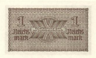 Német 3. Birodalom / Német megszállt területek 1940-1945. 1M (3x) sorszámkövető T:I
German Third Rei...