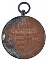 1939. "Magyar Bronz Vitézségi Érem" bronz kitüntetés mellszalag nélkül T:3
Hungary 1939. &...
