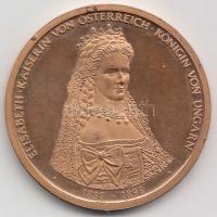 Ausztria DN "Erzsébet Ausztria császárnéja és Magyarország királynéja" vörösréz emlékérem ...