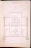 Moises, Franz: Taschen-Buch für die Baugewerke. Dritte Abtheilung. 3. Ausgabe. München, 1865. Litera...