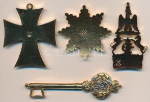 Németország / Dánia "Vörös Sas Rend", a "Vesztfáliai Korona Rendje", a "Dan...