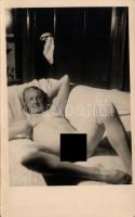 Pornographic photo postcard