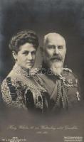 König Wilhelm II. von Württemberg and his wife