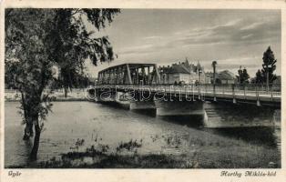 Győr, Horthy Miklós híd, zsinagóga