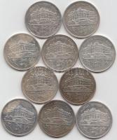 1992. 200Ft Ag "MNB" (10x) T:2