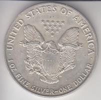 Amerikai Egyesült Államok 1990. 1$ Ag 1oz. "Liberty" T:2
USA 1990. Dollar Ag "Liberty...