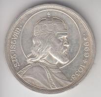1938. 5P Ag "Szent István" T:2