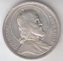 1938. 5P Ag "Szent István" T:2