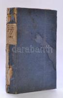 1837 Gemeinnützige Blätter zur Belehrung und Unterhaltung. Buda, I. félév. Korabeli papírkötésben, gerincén sérült (Hiányzik: V., XII., XLVII., XLVIII., XLIX. szám)