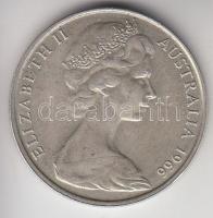 Ausztrália 1966. 50c Ag "II. Erzsébet" T:2 Austrália 1966. 50 Cents Ag "Elizabeth II" C:XF