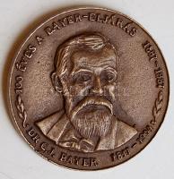 1987. "Almásfüzitő-Dr. C.J.Bayer" Szign:B.Gy. T:2