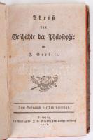 J[ohannes]. Gurlitt: Abriß der Geschichte der Philosophie. Zum Gebrauch der Lehrvorträge. Leipzig, 1...