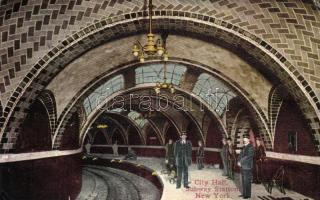 New York, City Hall, Subway station (EK)