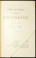 Tóth Kálmán: Összes költeményei I-II. Budapest 1902. Lampel R. Első oldal szakadt