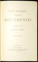 Tóth Kálmán: Összes költeményei I-II. Budapest 1902. Lampel R. Első oldal szakadt