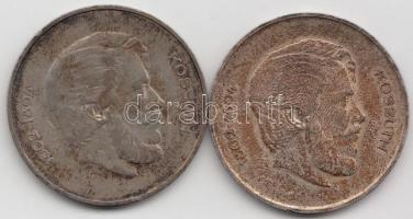 1947. 5Ft Ag "Kossuth" (2x) T:2-,3