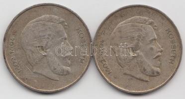 1947. 5Ft Ag "Kossuth" (2x) T:2-
