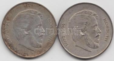 1947. 5Ft Ag "Kossuth" (2x) T:2-,3