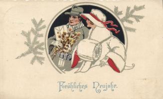 New Year, couple (EK)