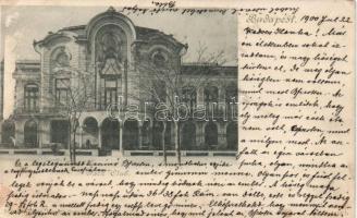 Budapest XIV. Park Club (ragasztónyom / gluemark)