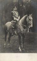 Wilhelm II on horseback