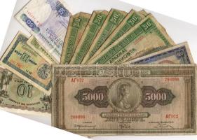 Görögország 1928-1978. 17 db bankjegy, benne ritkák! T:II,III,IV