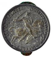 1941. "Délvidéki Emlékérem" cink gomblyukjelvénye T:2,2- 1941. "Commemorative Medal for the Return of Southern Hungary" zinc button-badge C:XF,VF