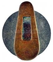 1941. "Délvidéki Emlékérem" cink gomblyukjelvénye T:2,2-
1941. "Commemorative Medal f...