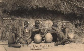 Belgian Congo, Wahutu family Ga.