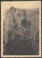 Cca 1930 tevegelés, amatőr fotó, 11×8 cm