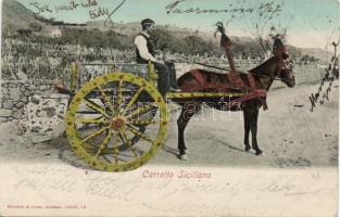 Sicilian folklore, cart