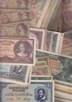 118db vegyes pengő bankjegy T:vegyes