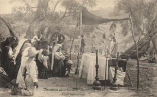 Calabria, 1905 earthquake, Holy Mass