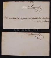 1912 Wiener Neustadt football mérközés 2 fotó névleírásokkal / 
1912 Austrian football team Wiener N...