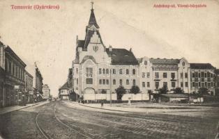 Temesvár Andrássy út, Városi bérpalota / street (b)