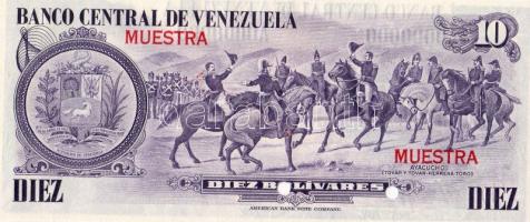 Venezuela 1980. 10B "Muestra"(minta) fny. + 3-as lyukasztás T:I