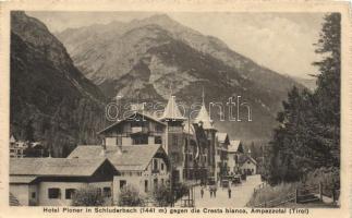 Schluderbach, Carbonin; Hotel Pioner