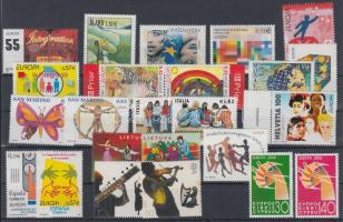 Europe CEPT: Integration 16 diff. countries 24 diff. stamps, Europa CEPT: Integráció 16 klf ország 24 klf bélyeg