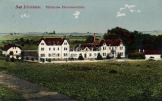 Bad Dürkheim, Pfälzische Kinderheilstätte / hospital (Rb)