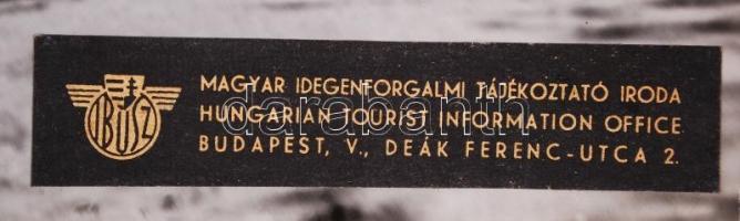 1945-1950 10 db nagyméretű MTI és egyéb hivatalos fotó Magyarországról 30x24 cm