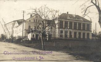 Grossschönau (Sachsen) Oberlausitzer Webschule / school, photo