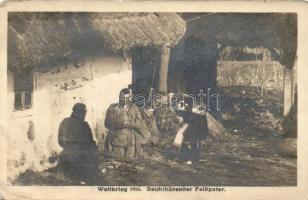 Military WWI, Red Cross priest, confession