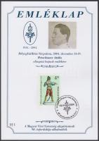 2004 2db emléklap: MVSz 90. évfordulója, Gödöllő; Petschauer Attila, Bélyegkiállítás Várpalota
