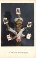 Van harte beterschap / playing cards, humour