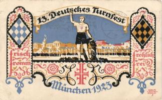 1923 - 13. Deutsches Turnfest, München (Rb)