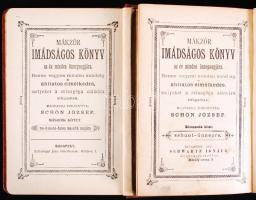Judaika könyv tétel: Mákzór Imádságos könyv I-IV. Budapest é.n. Schlesinger Jozs. könyvkeresk.+ Dr. ...