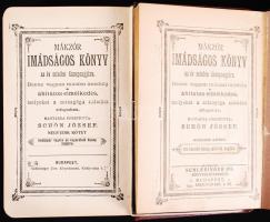 Judaika könyv tétel: Mákzór Imádságos könyv I-IV. Budapest é.n. Schlesinger Jozs. könyvkeresk.+ Dr. ...