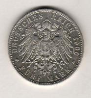 Német Császárság/Hamburg 1900. 5M ezüst T:2-/3+