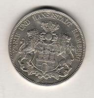 Német Császárság/Hamburg 1900. 5M ezüst T:2-/3+